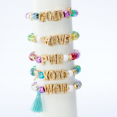 Nice Crea Smyckes Pyssel set ABC Guld Nice Crea Smyckes Pyssel set ABC Guld