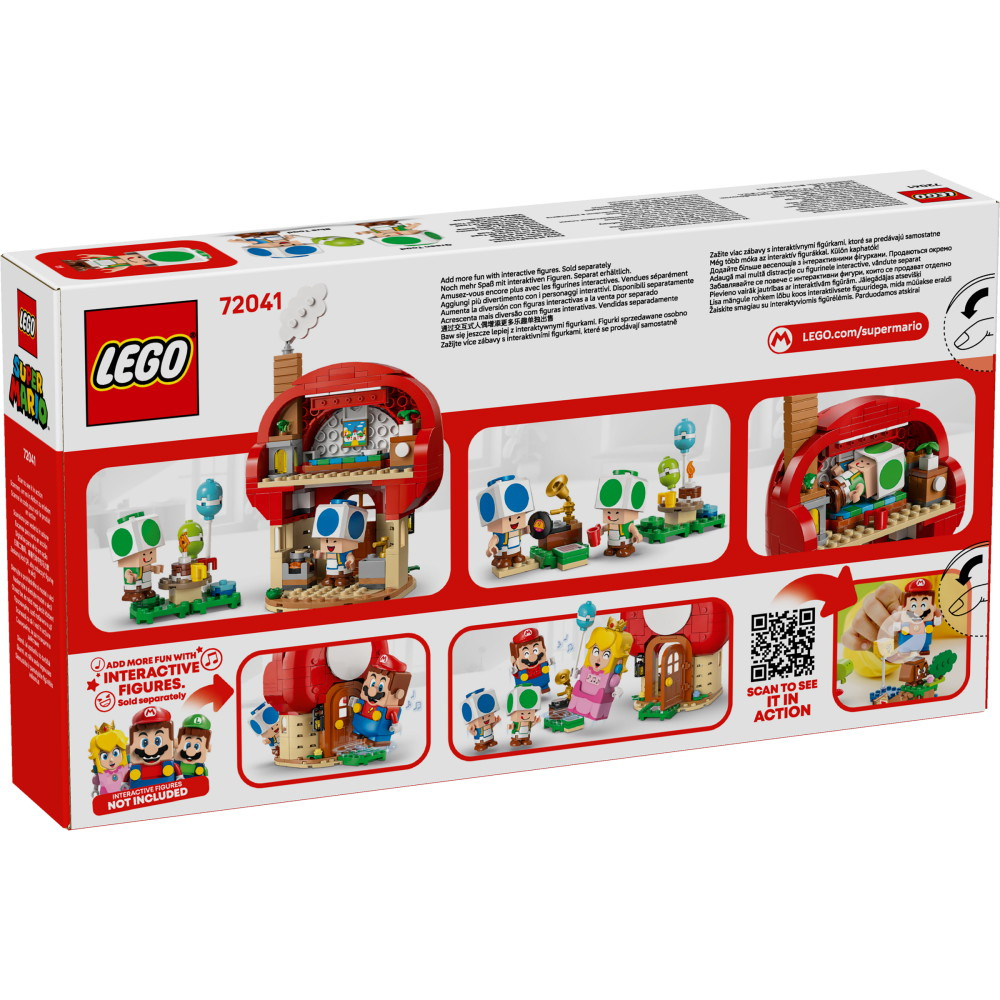 LEGO Super Mario - Kalas i Toads hus