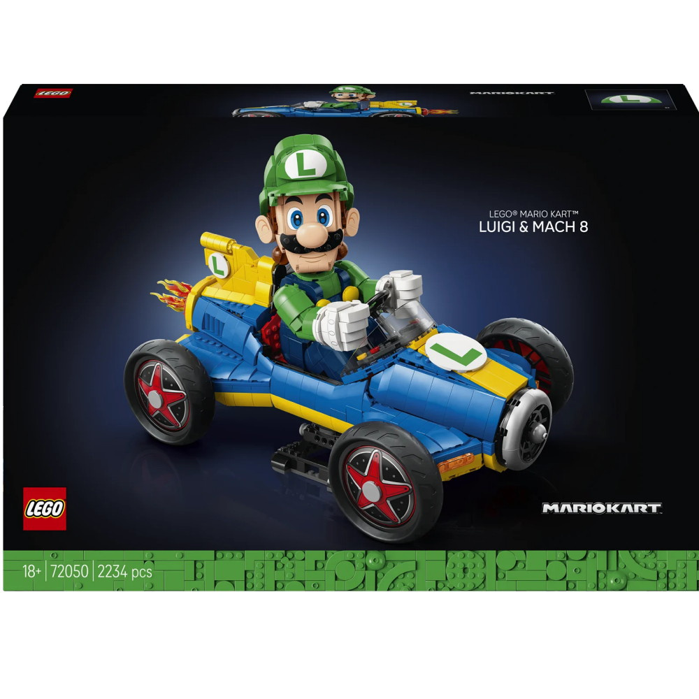 LEGO Super Mario - Mario Kart - Luigi & Mach 8 