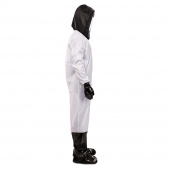 Maskeraddräkt - White Hazmat Suit Maskeraddräkt - White Hazmat Suit