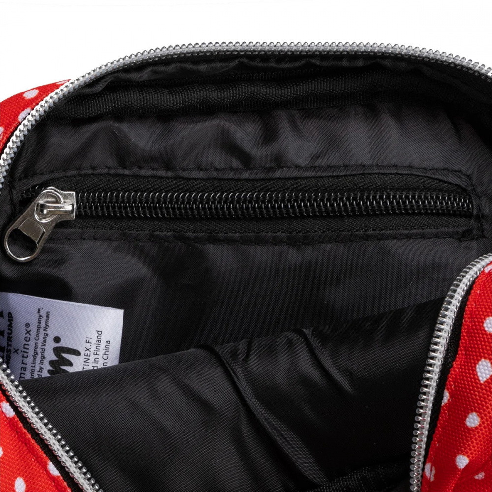 Pippi Långstrump Metka-Väska Kram Röd