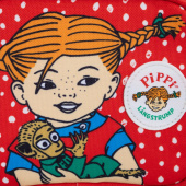 Pippi Långstrump Metka-Väska Kram Röd Pippi Långstrump Metka-Väska Kram Röd
