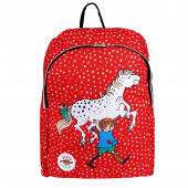 Pippi Långstrump Kisa-Ryggsäck Stark Röd Pippi Långstrump Kisa-Ryggsäck Stark Röd