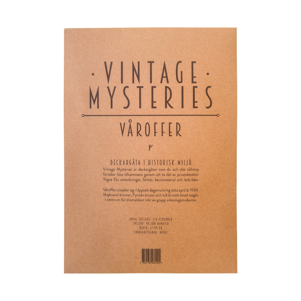 Vintage Mysteries - Våroffer