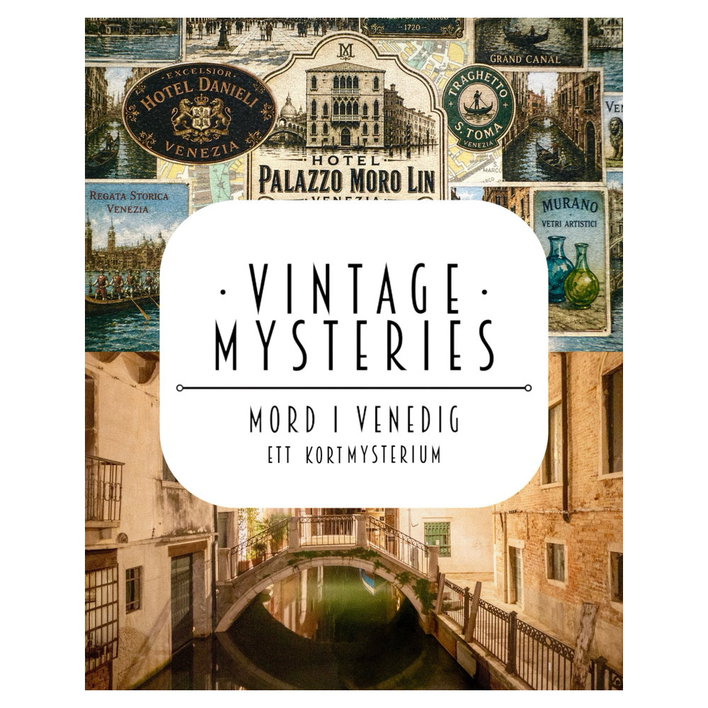 Vintage Mysteries - Mord i Venedig