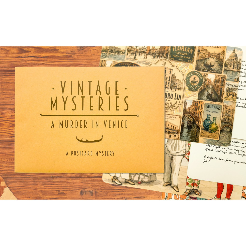 Vintage Mysteries - A Murder in Venice