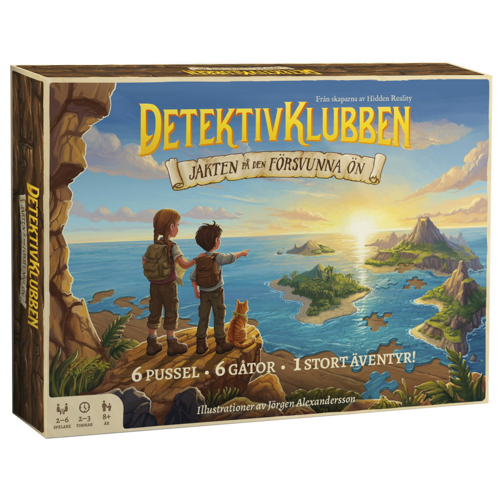 Detektivklubben - Jakten på den försvunna ön