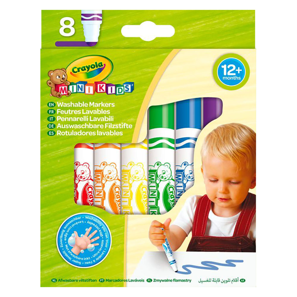 Crayola Kids First Markers 8 st