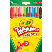 Crayola Skruvbara Kritor 12 st Crayola Skruvbara Kritor 12 st