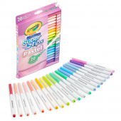 Crayola Super Tips Filtpennor Pastell 20 st Crayola Super Tips Filtpennor Pastell 20 st