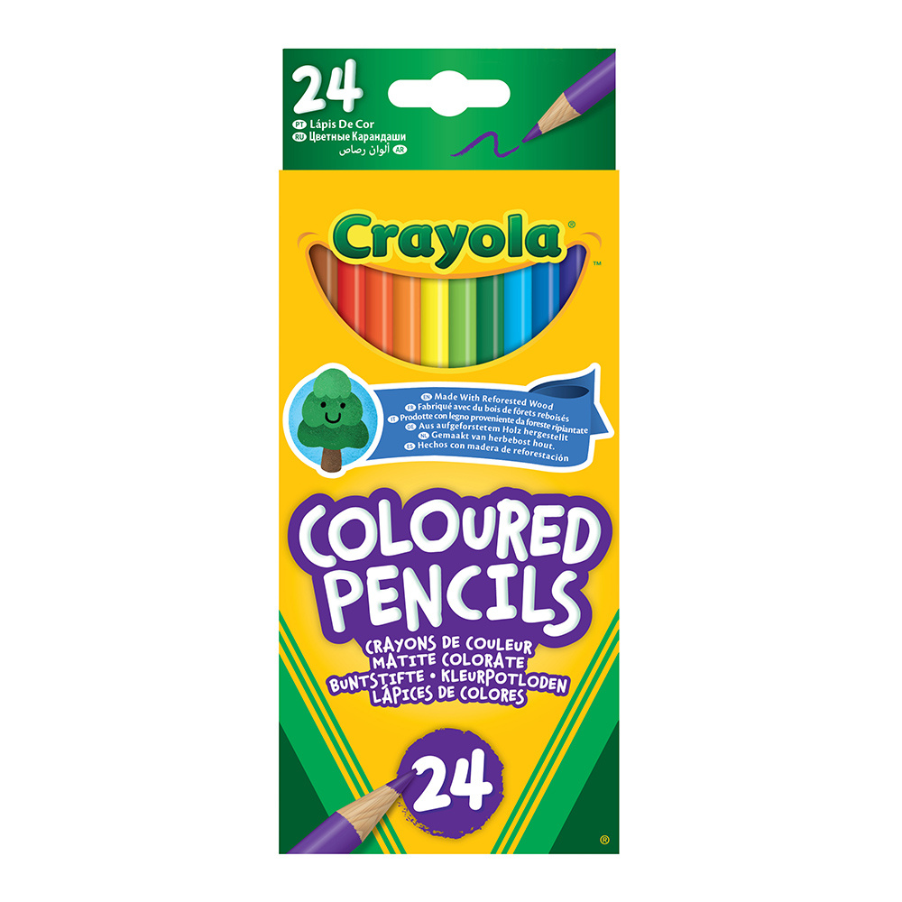 Crayola färgpennor Eco 24 st