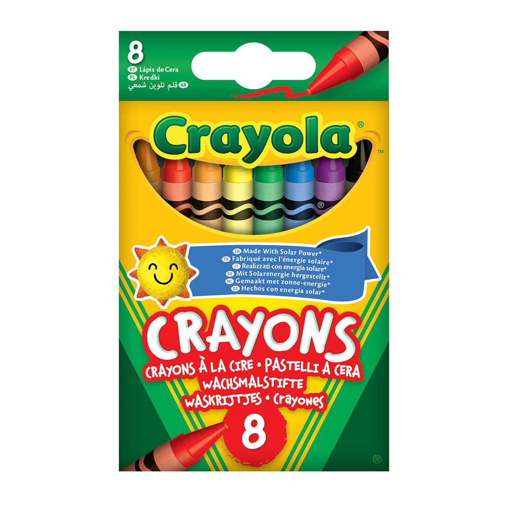 Crayola Jumbo Eco kritor 8 st