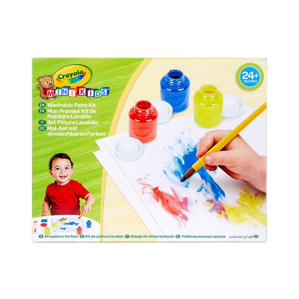 Crayola Mini Målarset Tvättbara Färger
