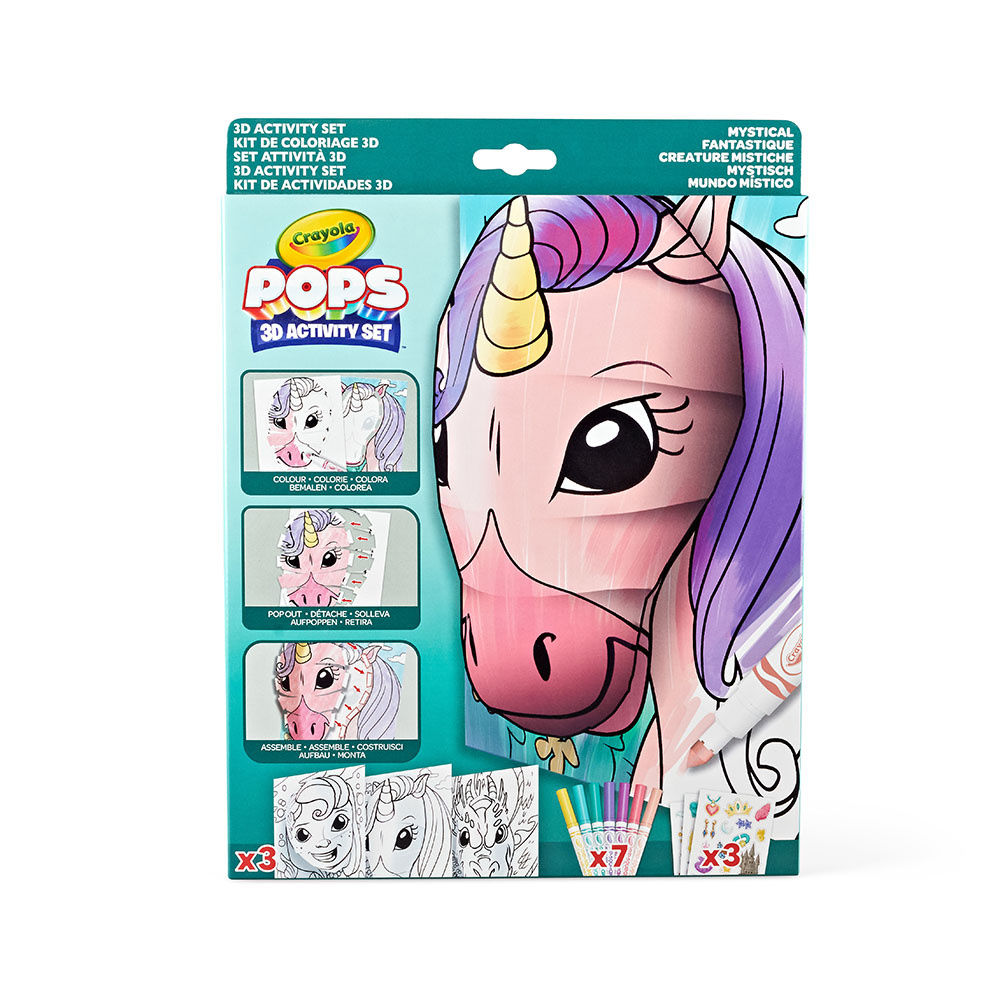 Crayola Pops 3D Unicorn