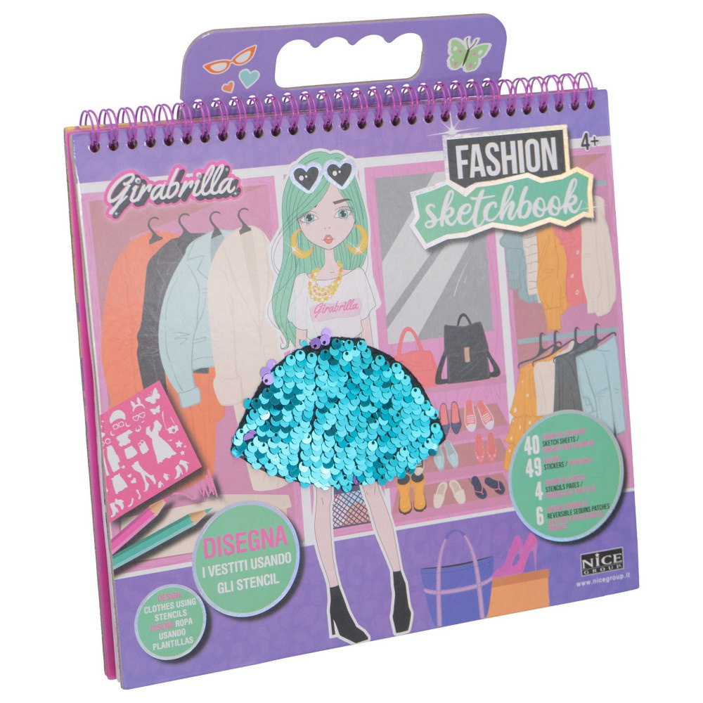 Girabrilla Fashion Sketchbook Designbok
