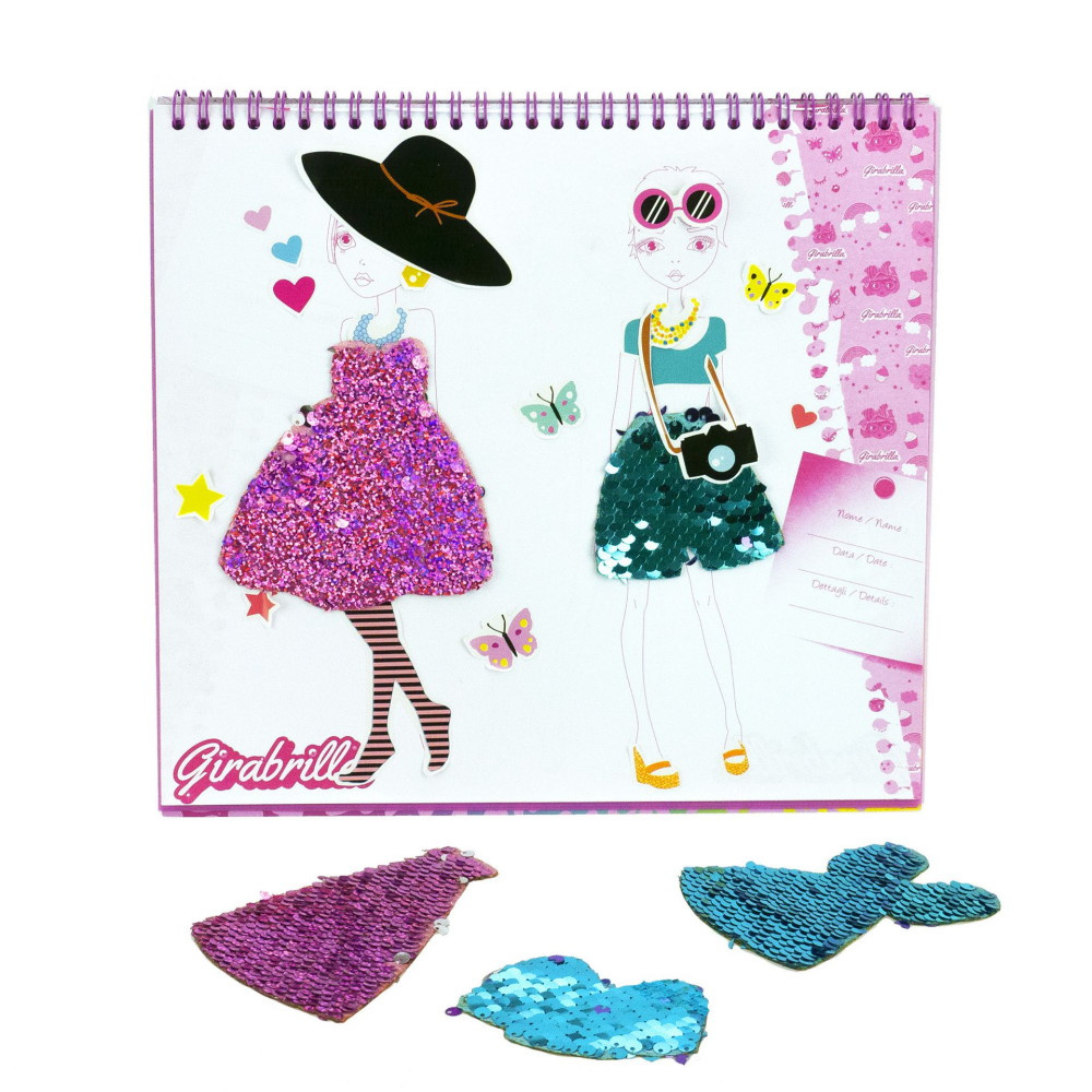Girabrilla Fashion Sketchbook Designbok