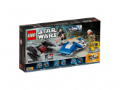 LEGO Star Wars - A-Wing vs. TIE Silencer Microfighters 75196
