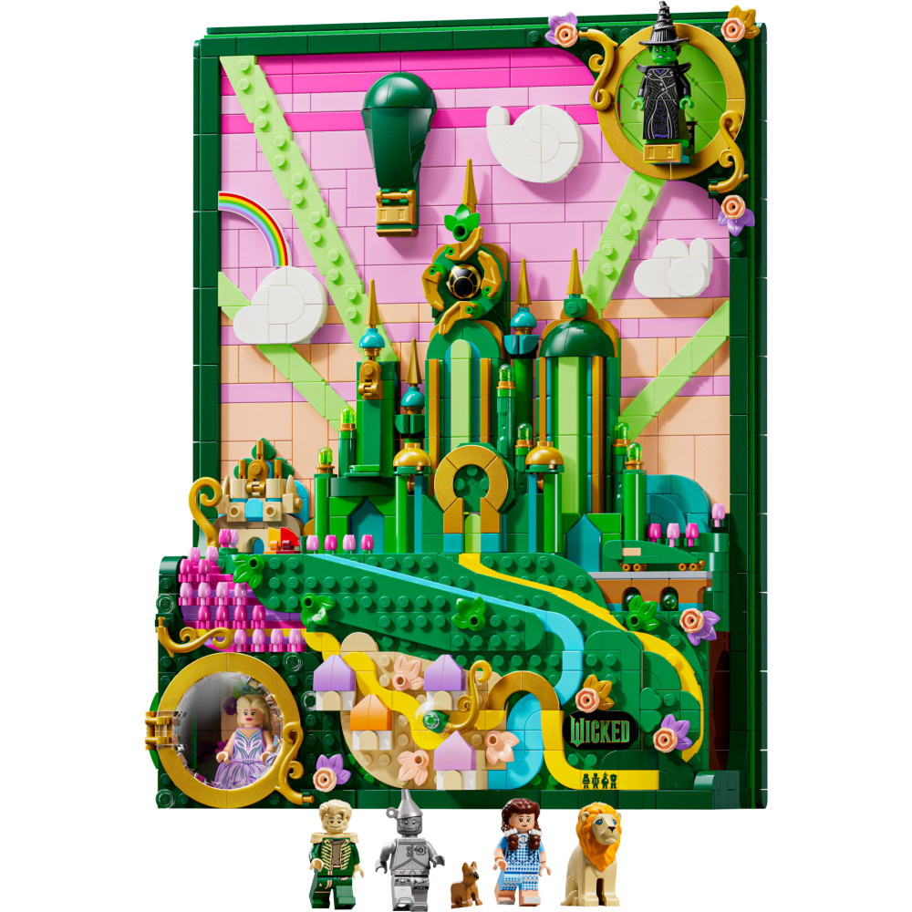 LEGO Wicked - Emerald City Väggkonst