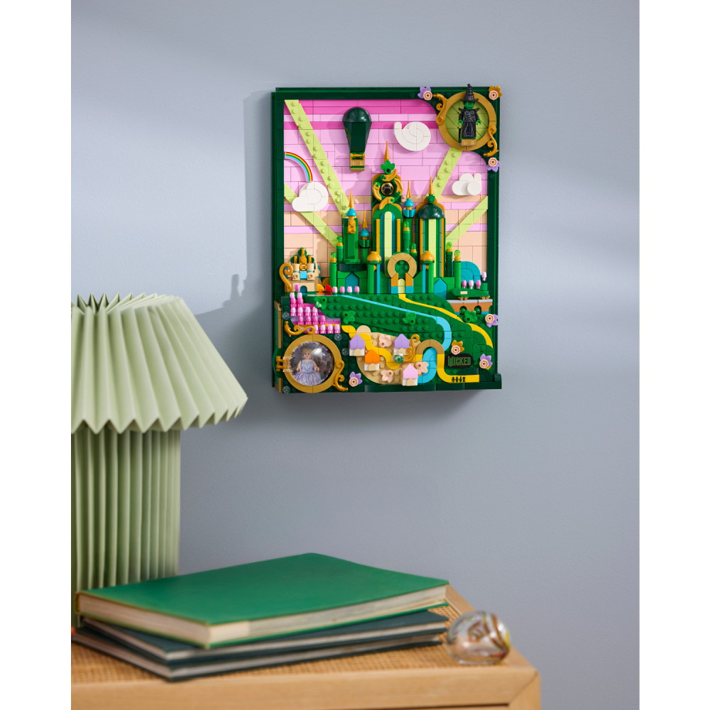 LEGO Wicked - Emerald City Väggkonst