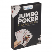Out of the Blue - Jumbo Poker Playing Cards Out of the Blue - Jumbo Poker Playing Cards