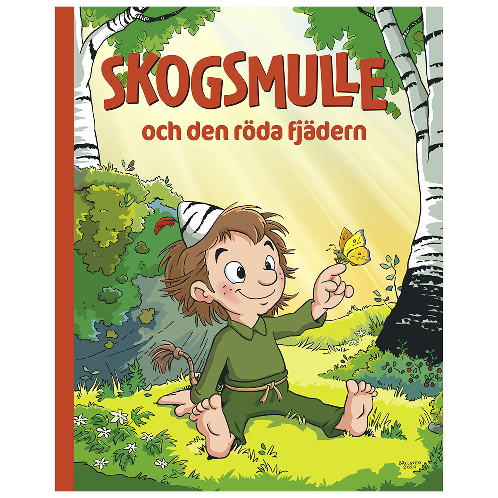 Skogsmulle och den röda fjädern