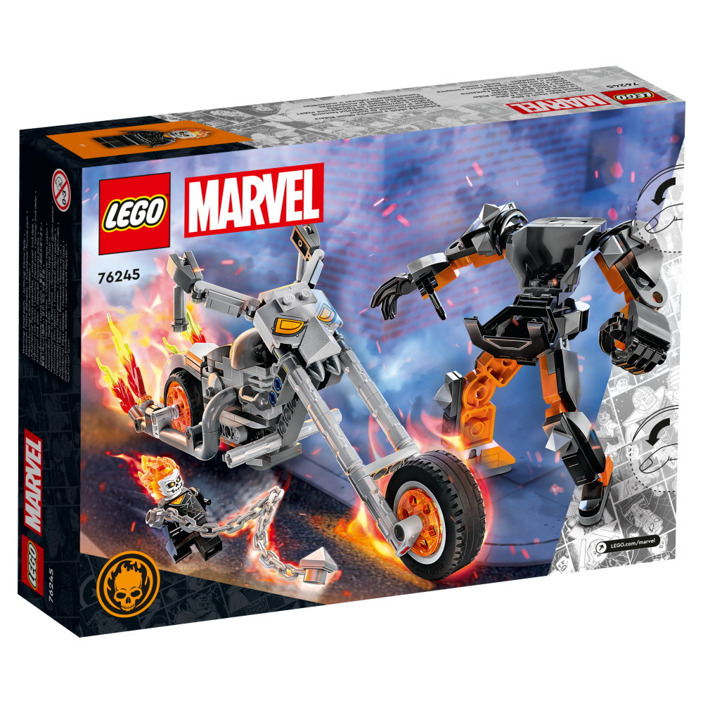 LEGO Marvel - Ghost Rider robot och cykel