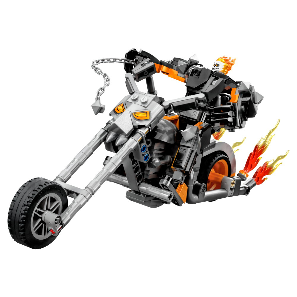 LEGO Marvel - Ghost Rider robot och cykel