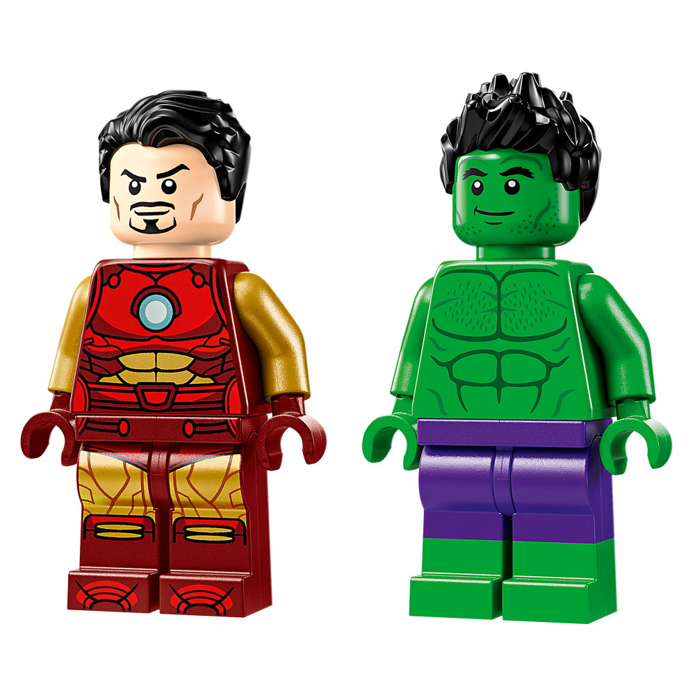 LEGO Marvel - Iron Man med motorcykel och Hulk