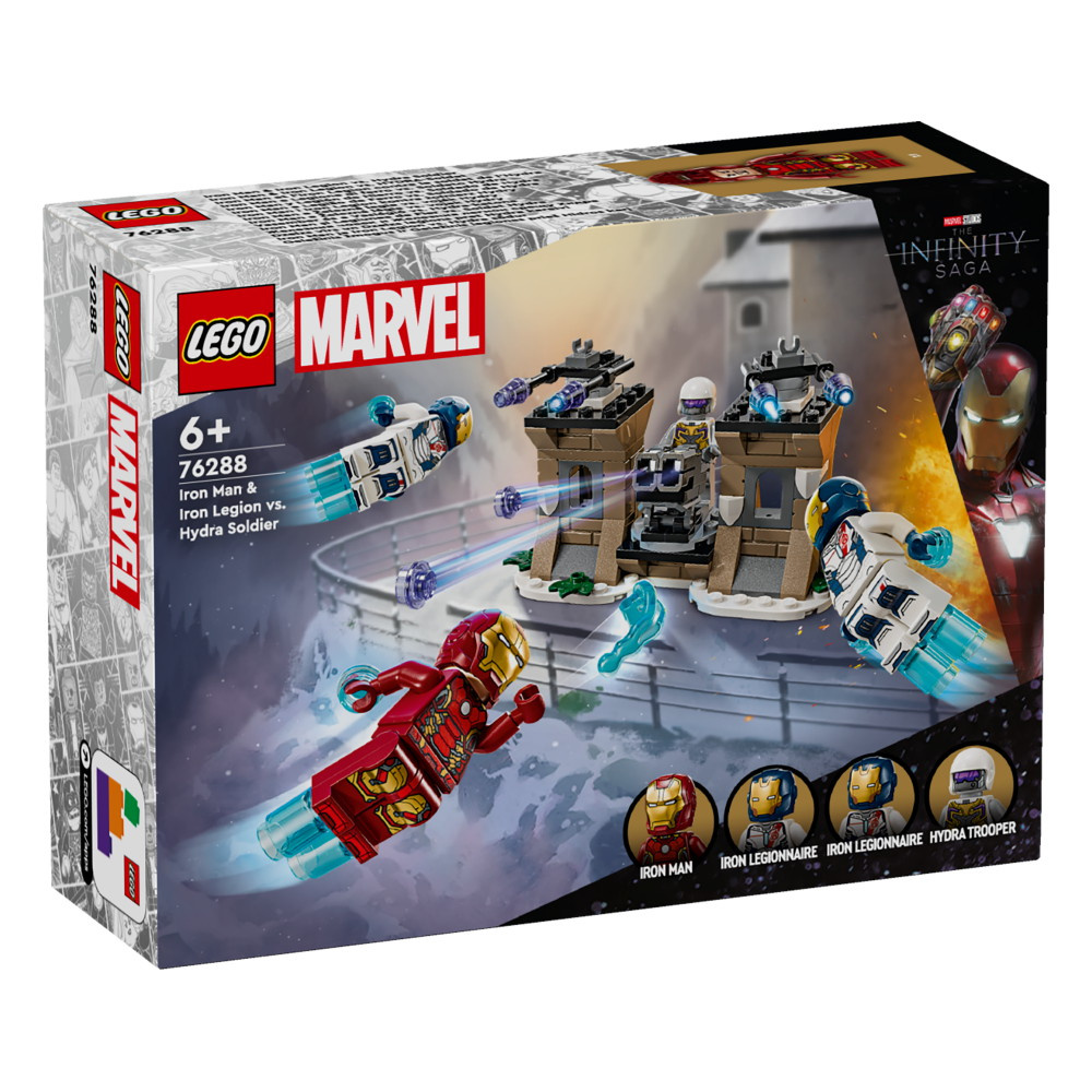 LEGO Marvel - Iron Man & Iron Legion mot Hydrasoldat
