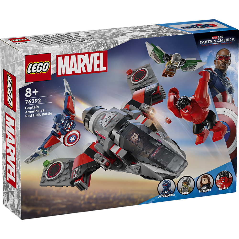 LEGO Marvel - Captain America mot Red Hulk