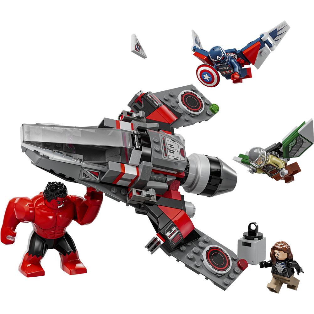LEGO Marvel - Captain America mot Red Hulk