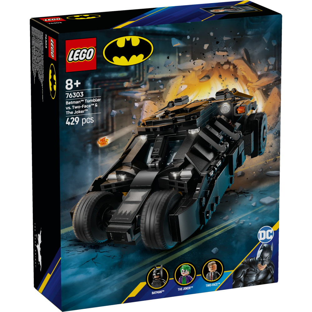 LEGO Super Heroes DC - Batmans Tumbler mot Two-Face & Jokern
