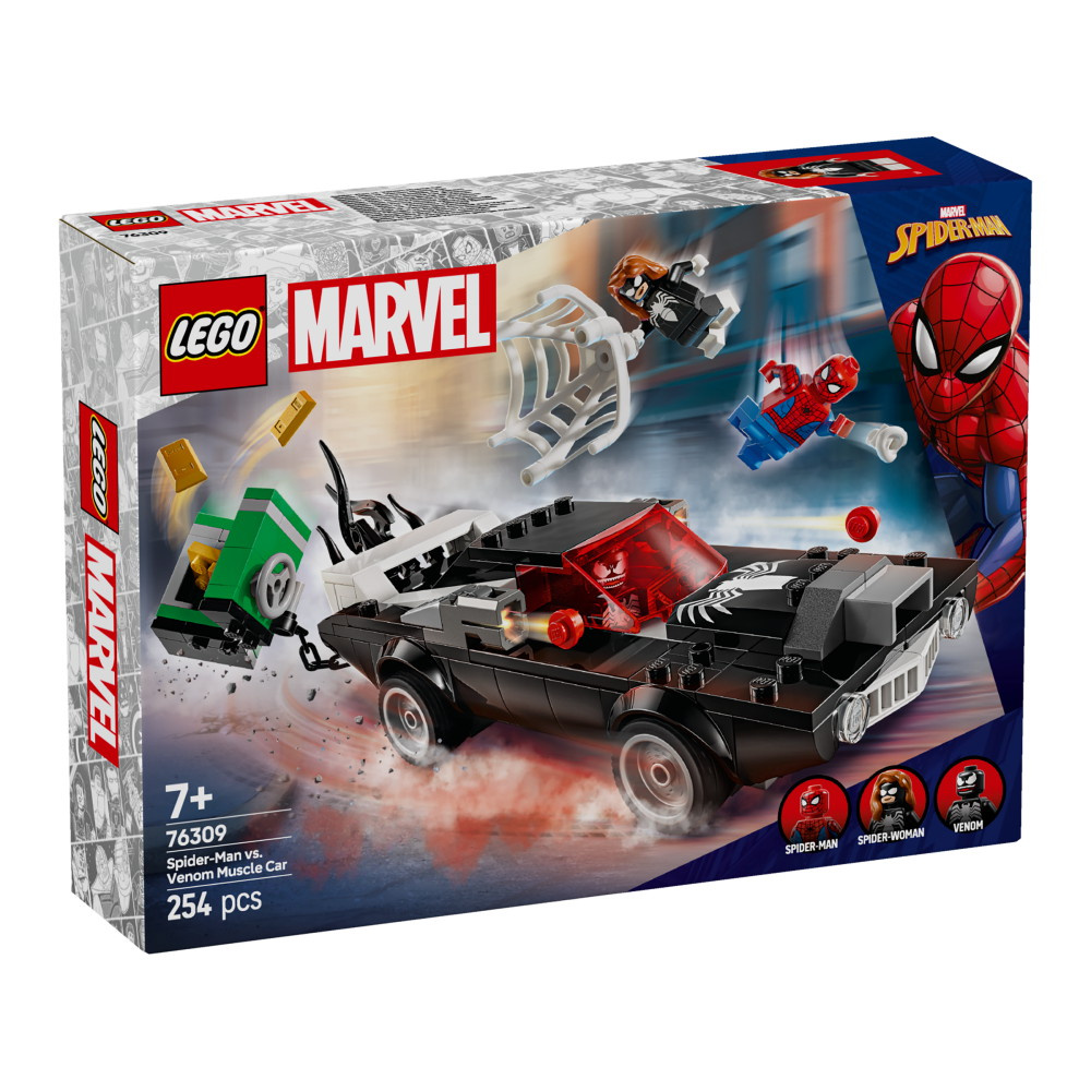 LEGO Marvel - Spider-Man mot Venoms muskelbil