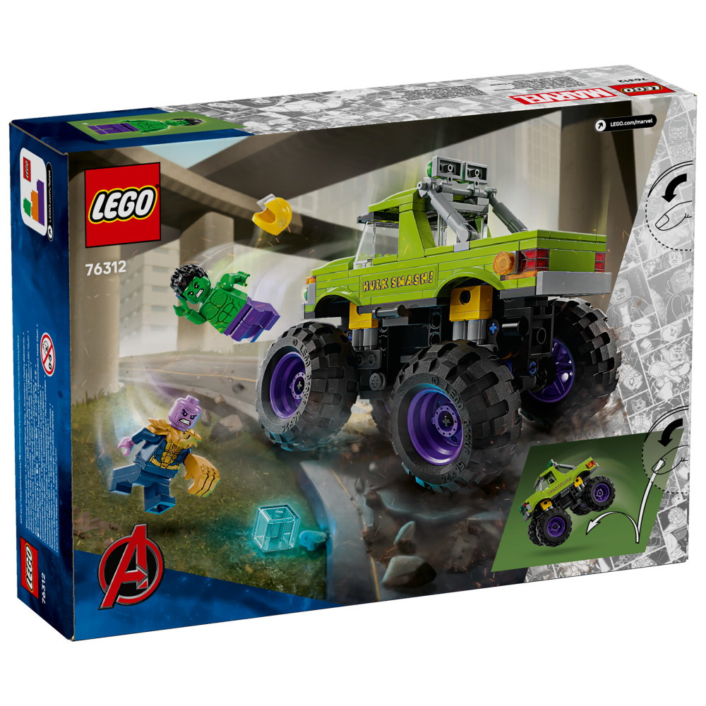 LEGO Marvel - Hulktrucken mot Thanos