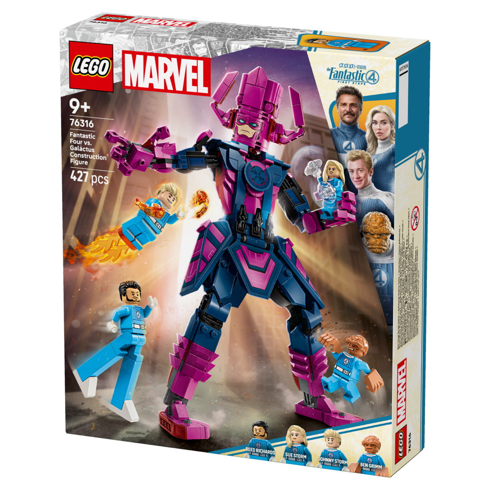 LEGO Marvel - Fantastic Four mot Galactus - byggfigur