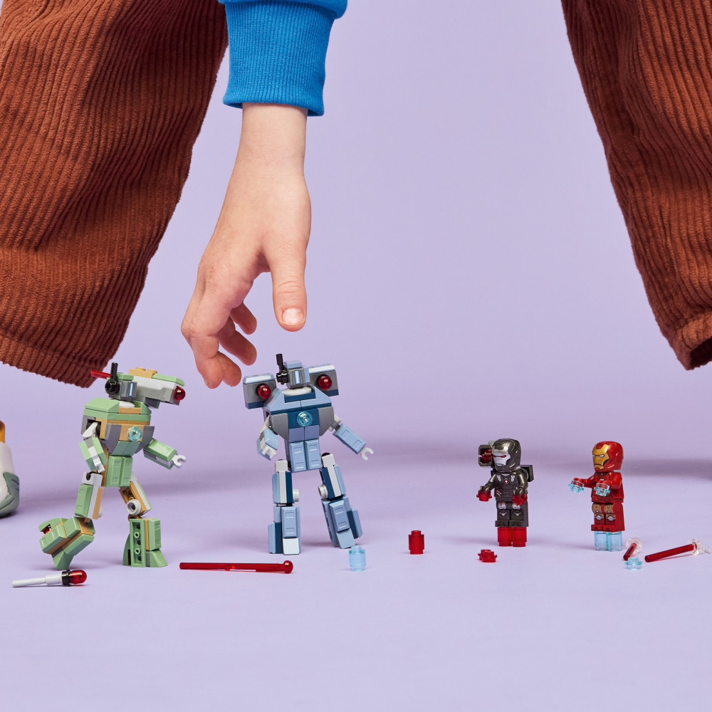 LEGO Marvel - Iron Man & War Machine mot Hammer Drones