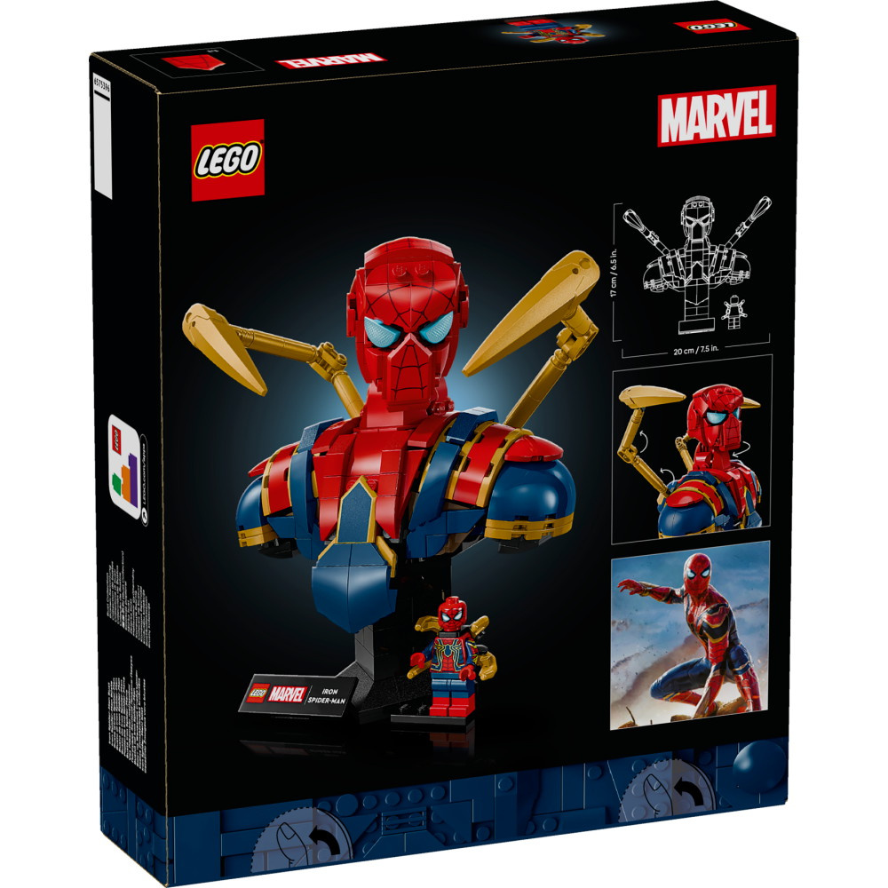 LEGO Marvel - Iron Spider-Man byst