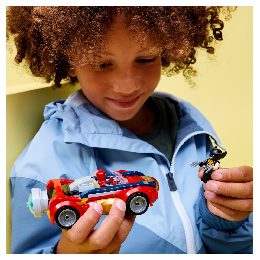 LEGO Marvel - Spider-Mans Bil Mot Venomifierad Wolverine