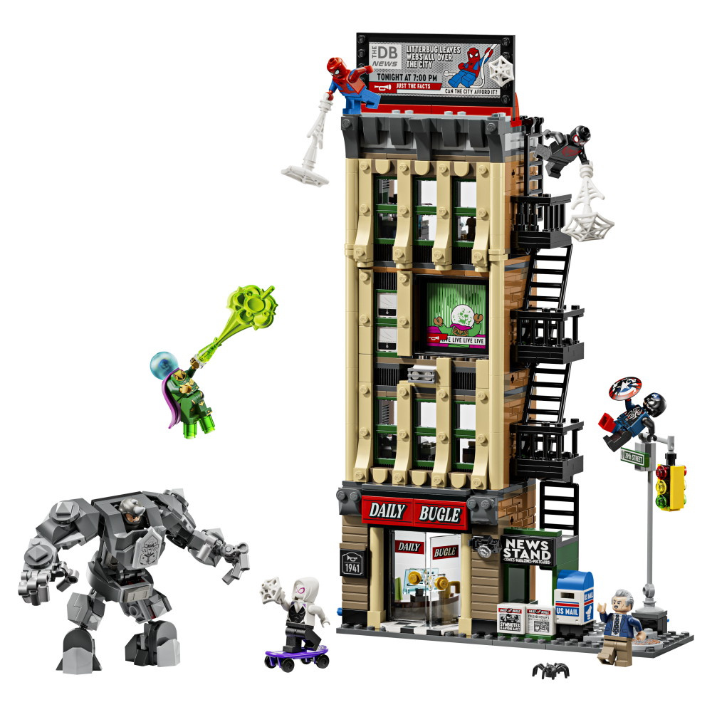 LEGO Marvel - Spider-Man Mot Mysterio: Daily Bugle