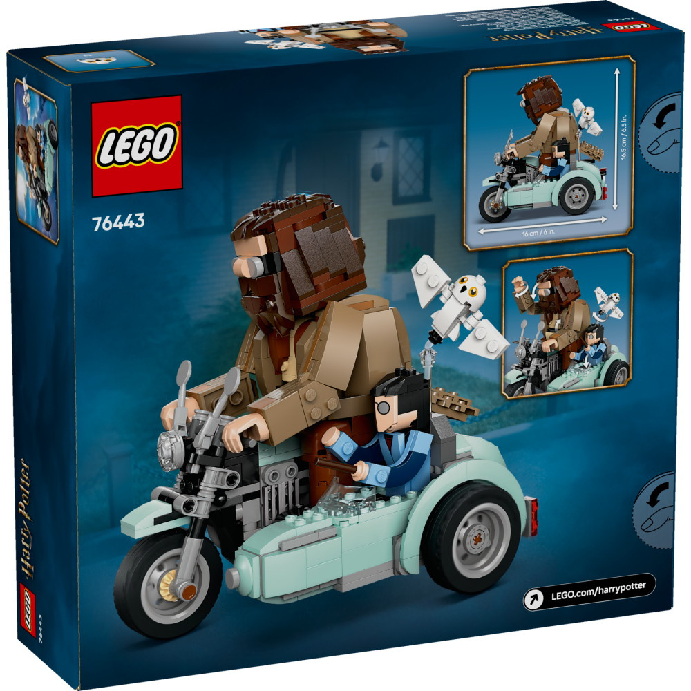 LEGO Harry Potter - Hagrids och Harrys motorcykeltur