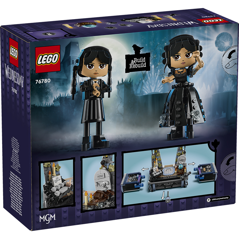 LEGO Wednesday Addams figur
