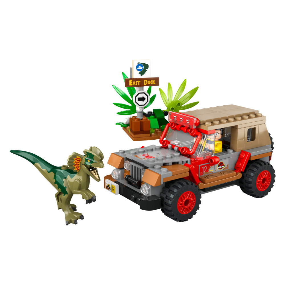 LEGO Jurassic World - Dilophosaurusbakhåll