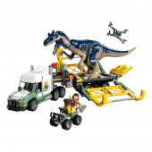 LEGO Jurassic World - Dinosaurieuppdrag: transportbil med allosaurus LEGO Jurassic World - Dinosaurieuppdrag: transportbil med allosaurus