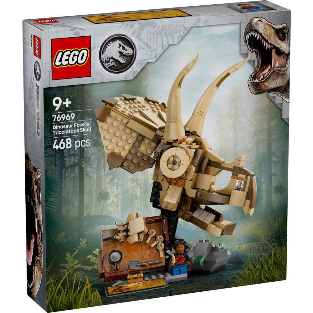 LEGO Jurassic World - Dinosauriefossiler: Triceratopsskalle