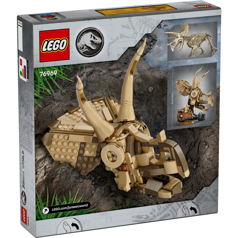 LEGO Jurassic World - Dinosauriefossiler: Triceratopsskalle