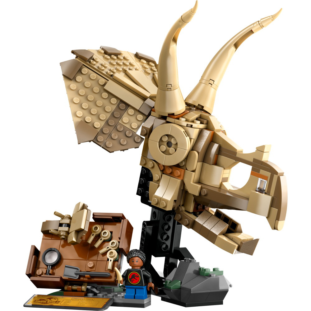 LEGO Jurassic World - Dinosauriefossiler: Triceratopsskalle