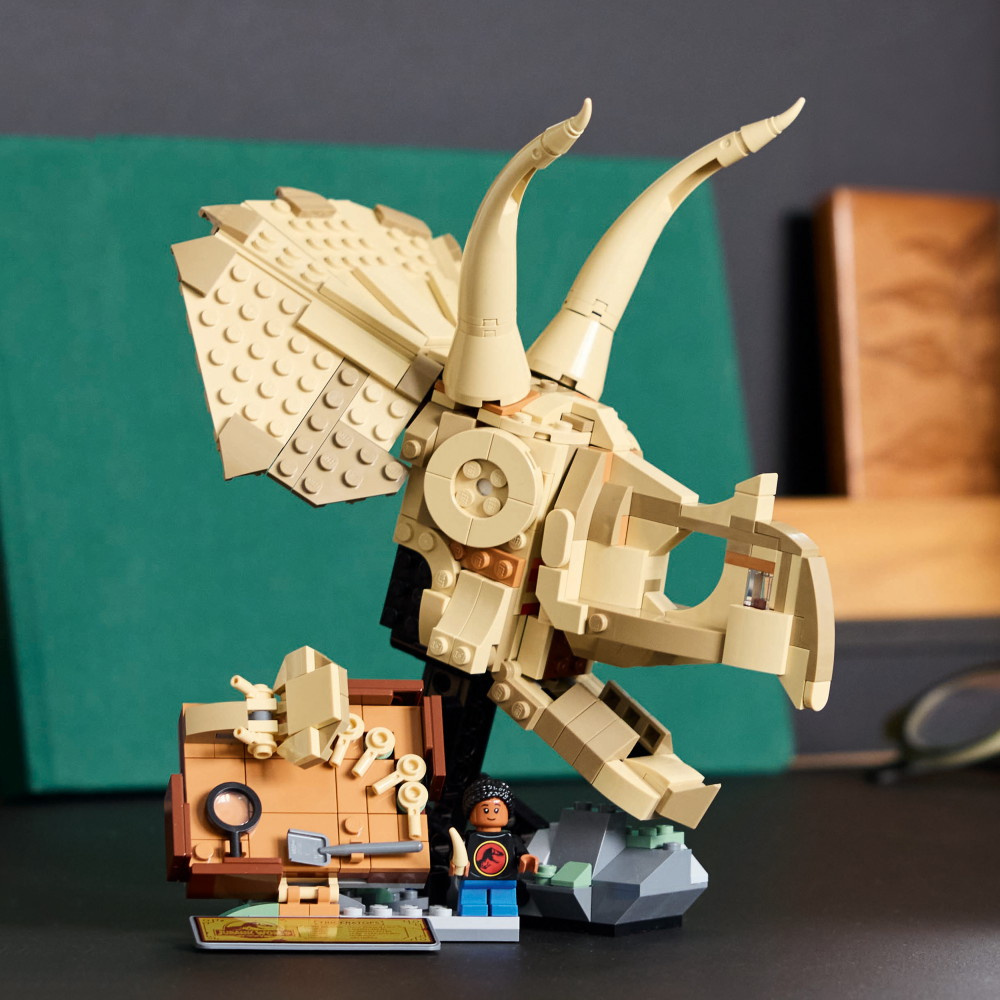LEGO Jurassic World - Dinosauriefossiler: Triceratopsskalle