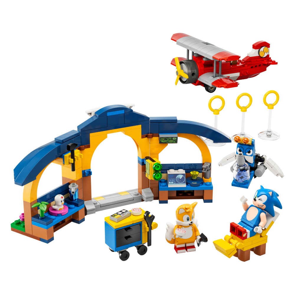 LEGO Sonic - Tails verkstad och tornadoplan