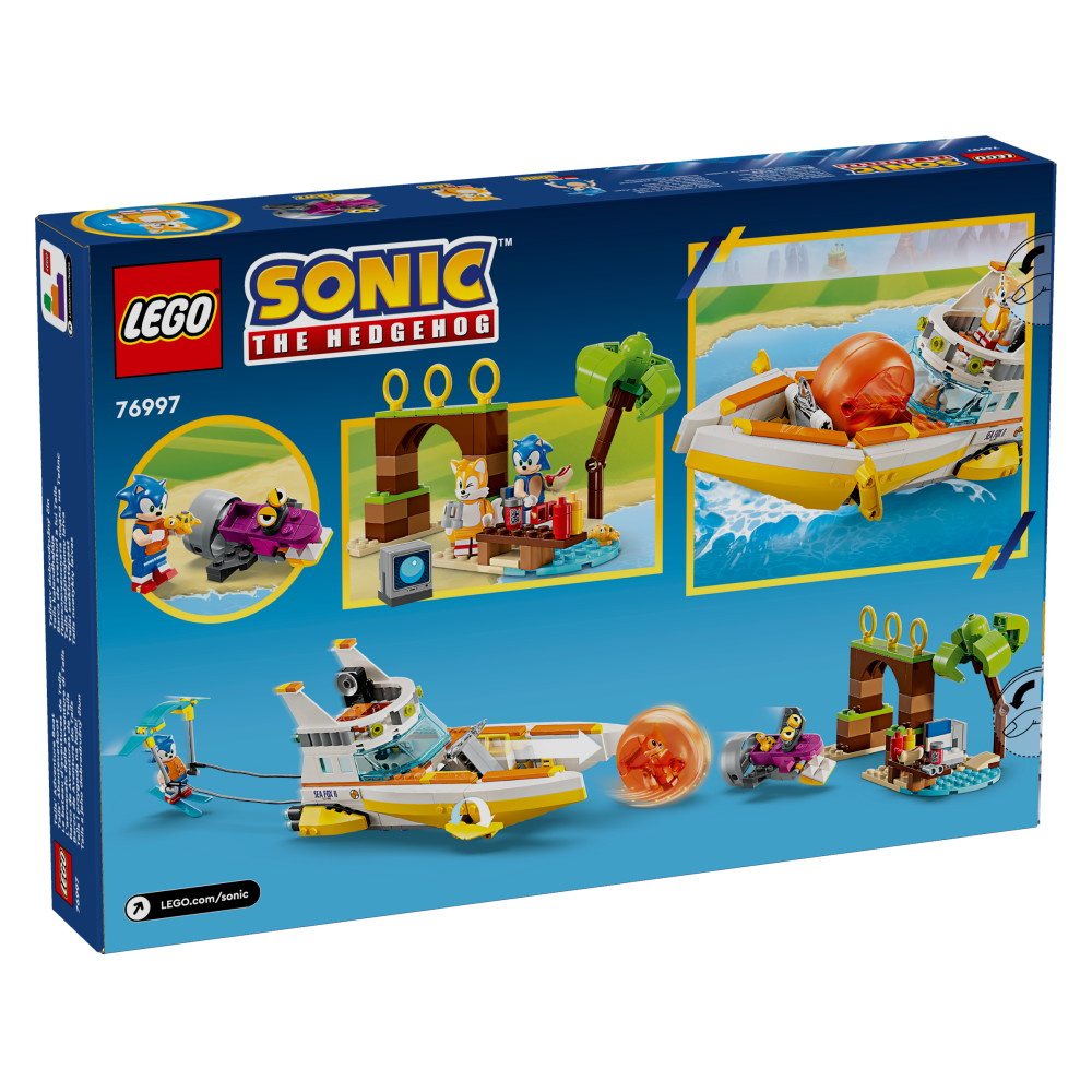 LEGO Sonic - Tails äventyrsbåt