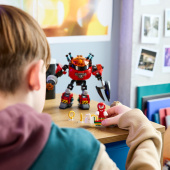 LEGO Sonic - Knuckles mot Dr. Eggmans Egg Crusher robot LEGO Sonic - Knuckles mot Dr. Eggmans Egg Crusher robot